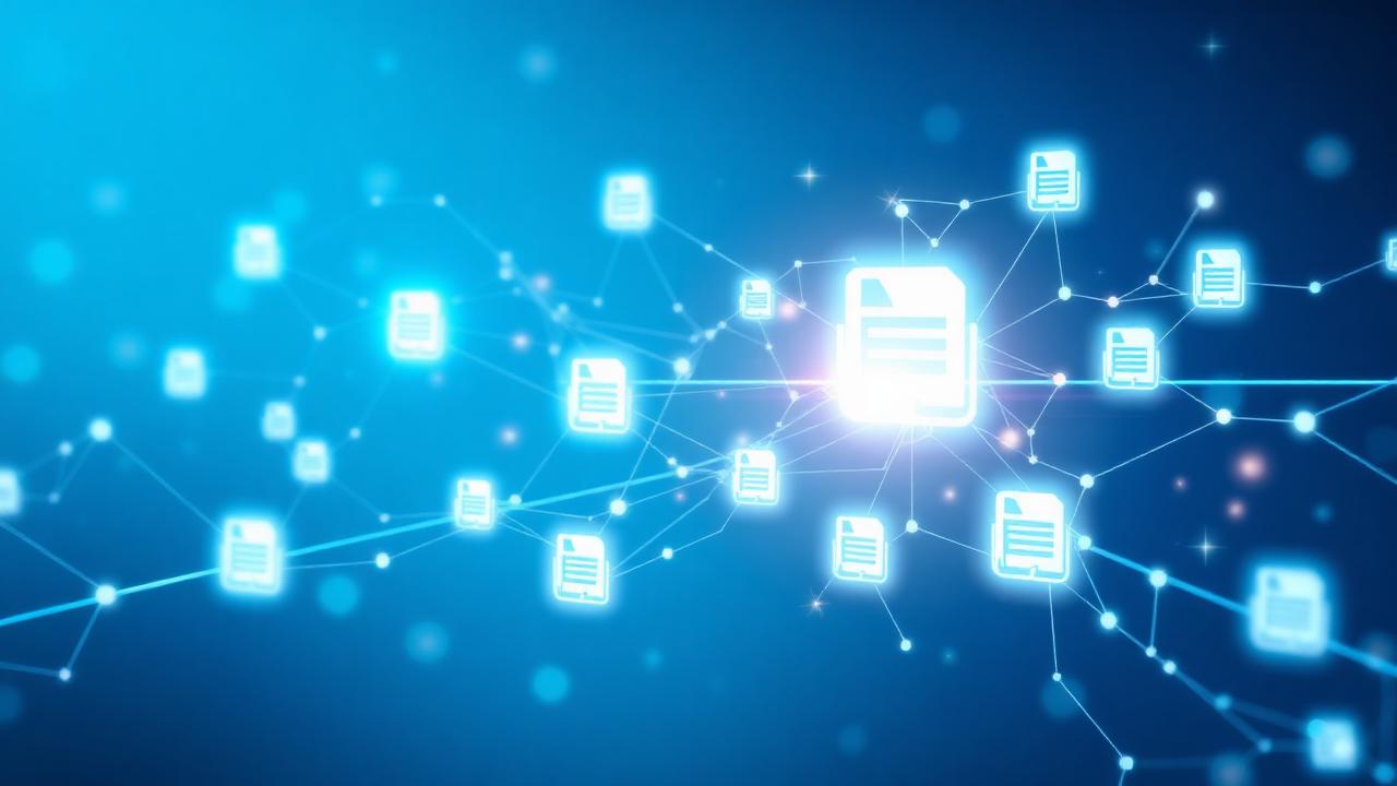 AI analysing a long document and producing a summary