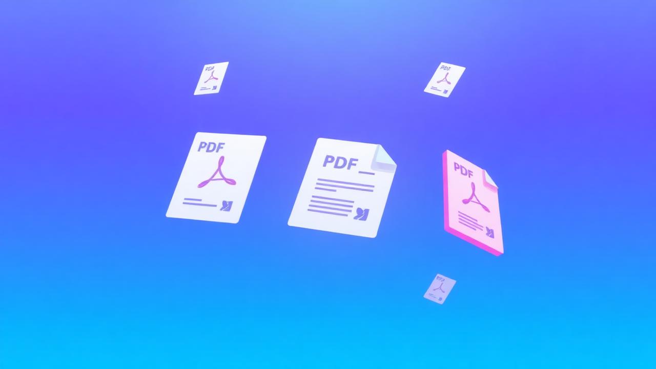 Multiple PDF documents merging into one file